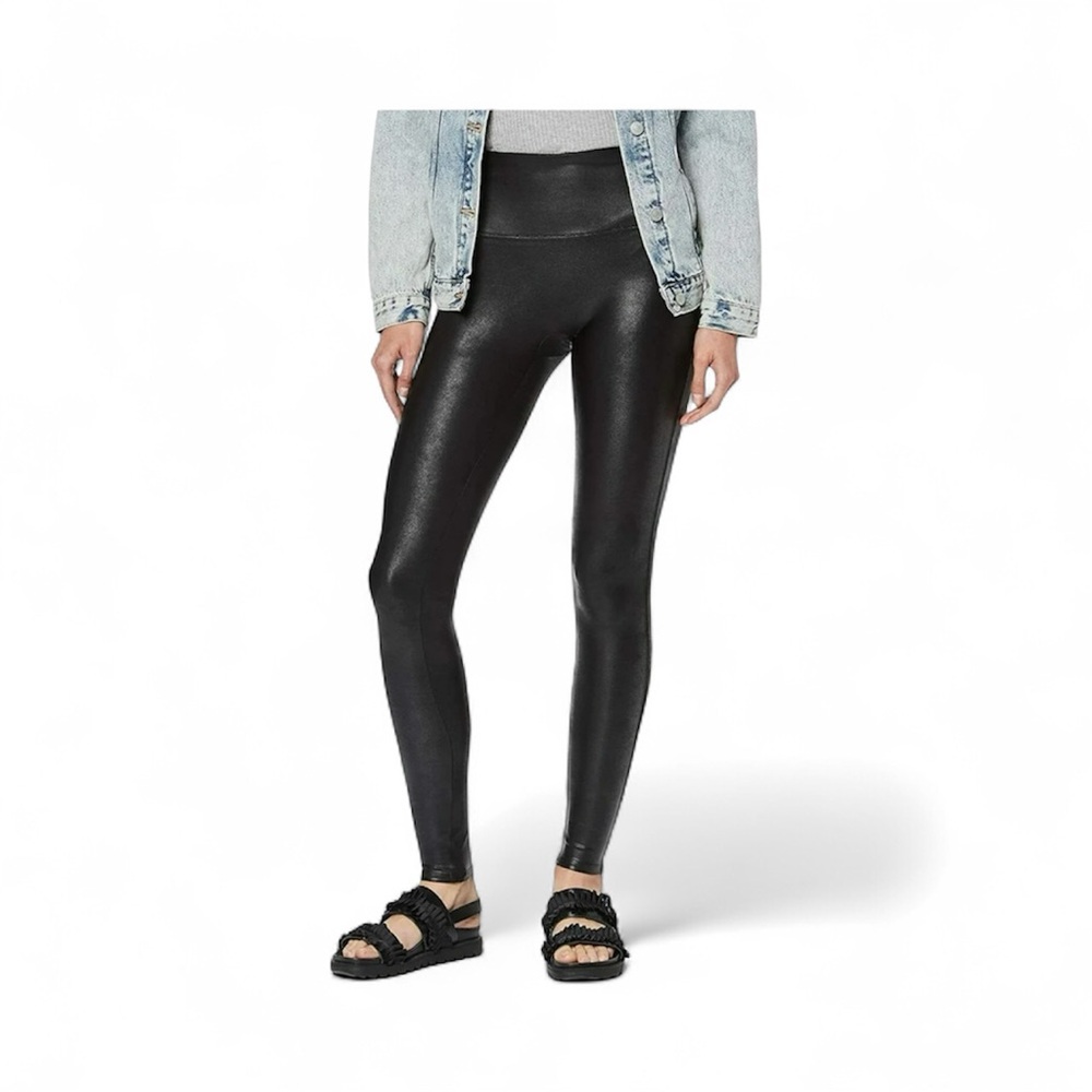 Spanx faux leather leggings nwot